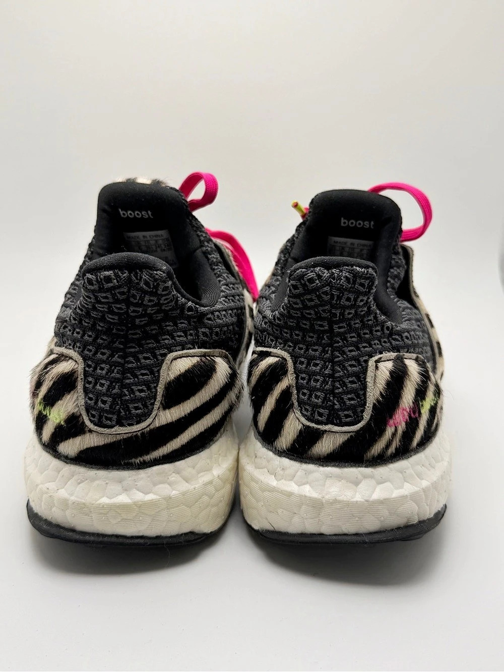 adidas UltraBoost 5.0 DNA "Zebra" Athletic Shoes Black & White - Picture 3 of 6